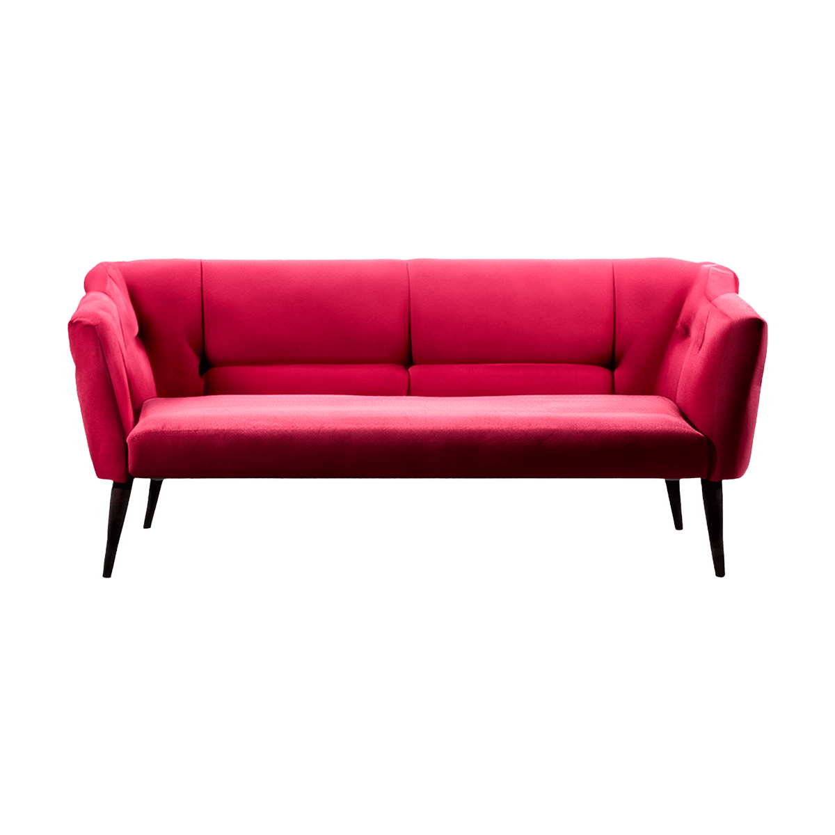 Modern Faux Leather Sofa