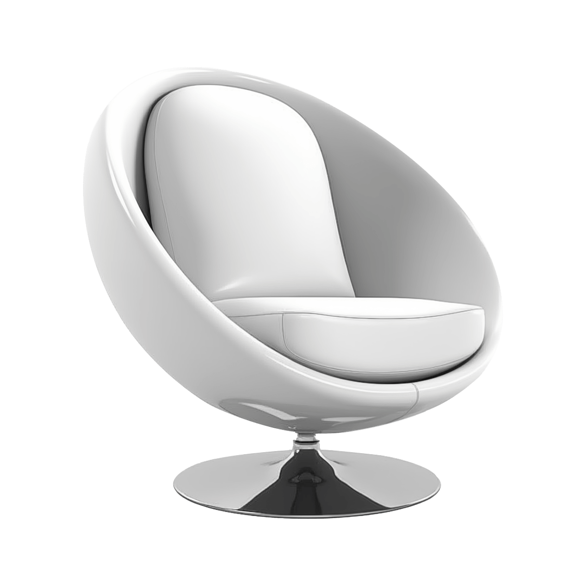 Round Foldable Saucer Chair - Image 2